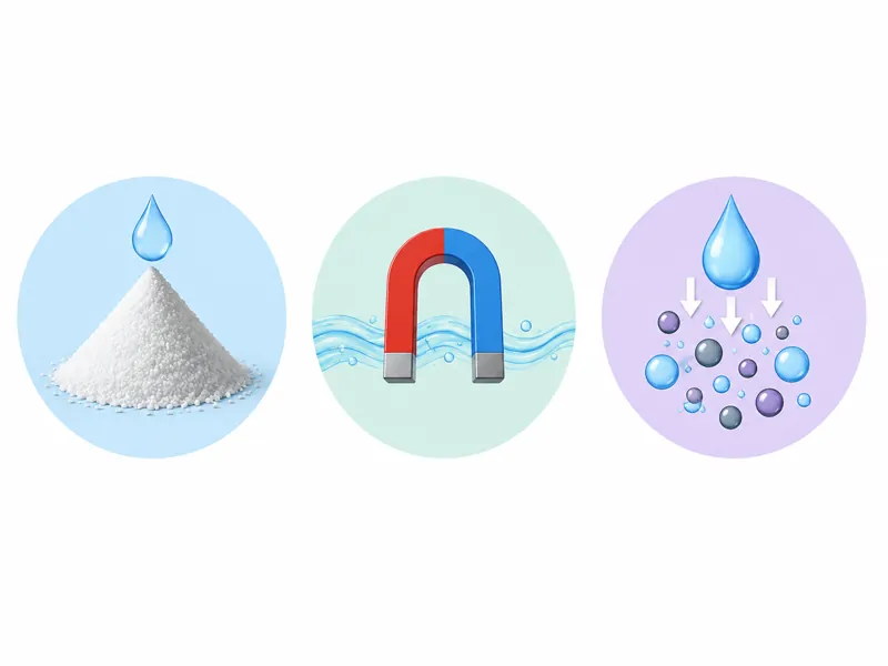 Different types of salt-free water softeners